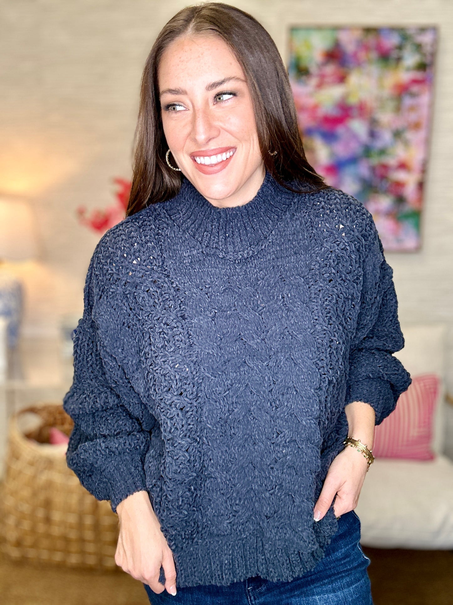 The POL Chenille Sweater-2 Colors