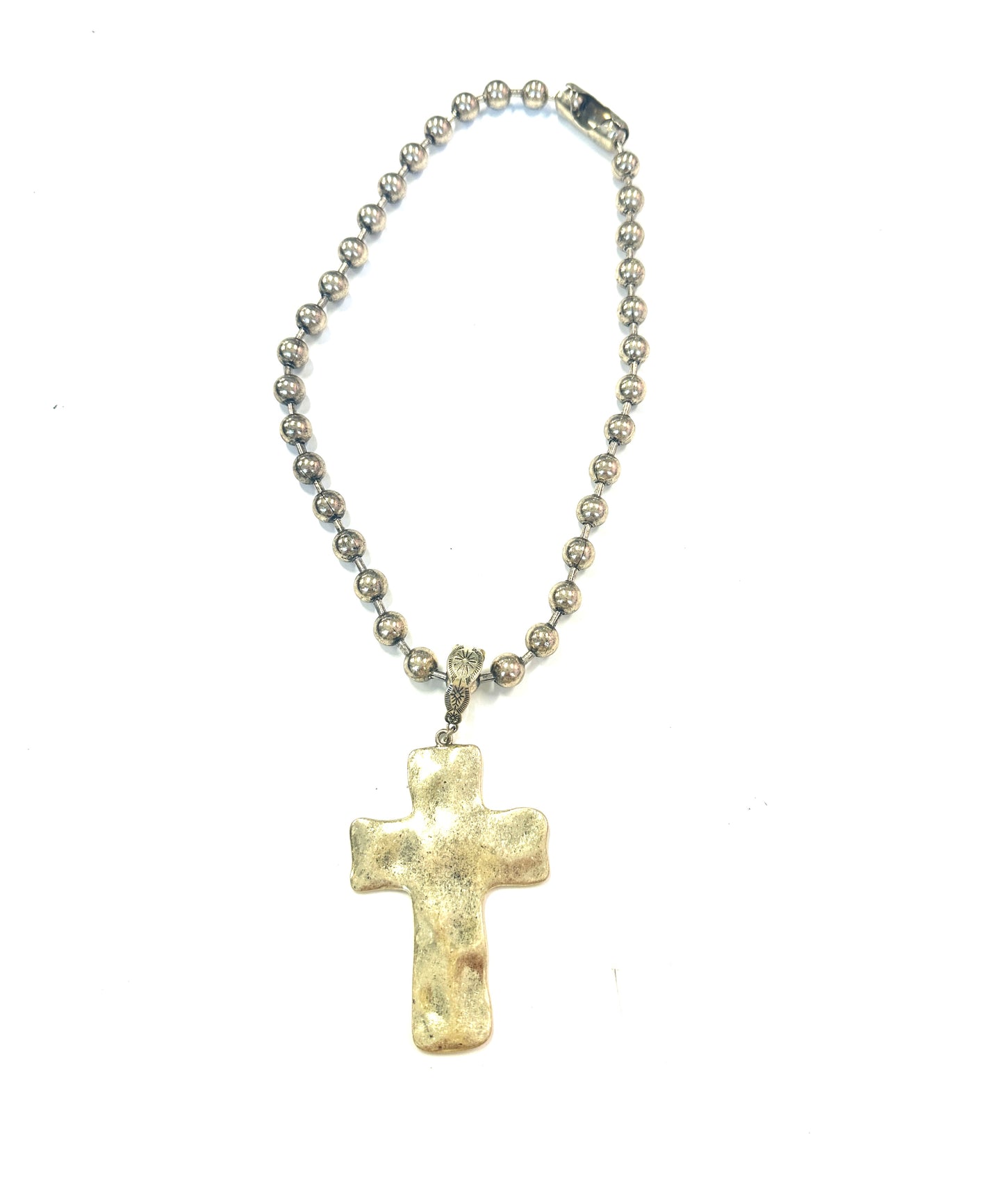 The Mega Cross Necklace- 2 Colors