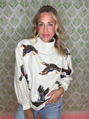 QOS Flying Ducks Sweatshirt