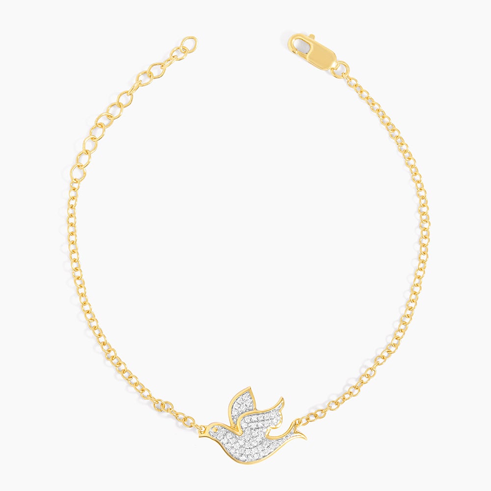 ES Dove Chain Bracelet