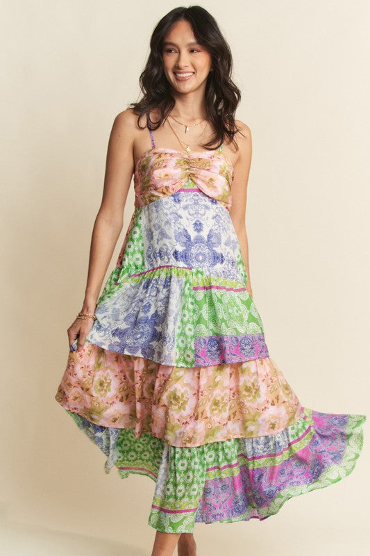 The Whisper Midi in Green