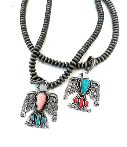 Faux Long Thunderbird Necklaces