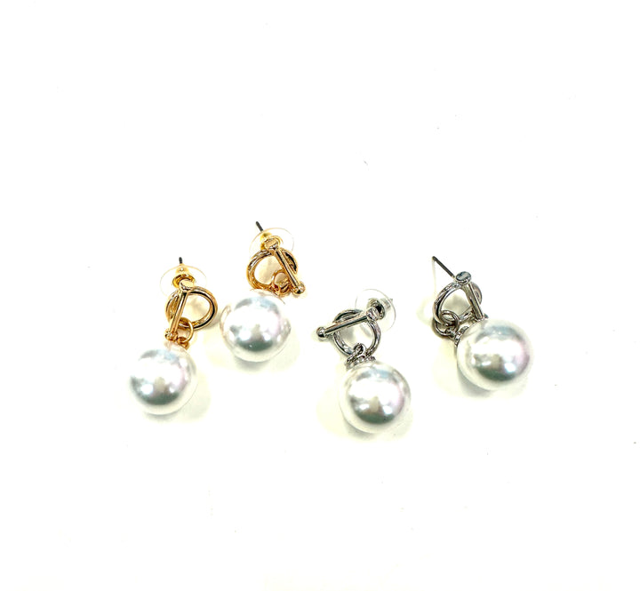 The Big Pearl Earrings- 2 Colors