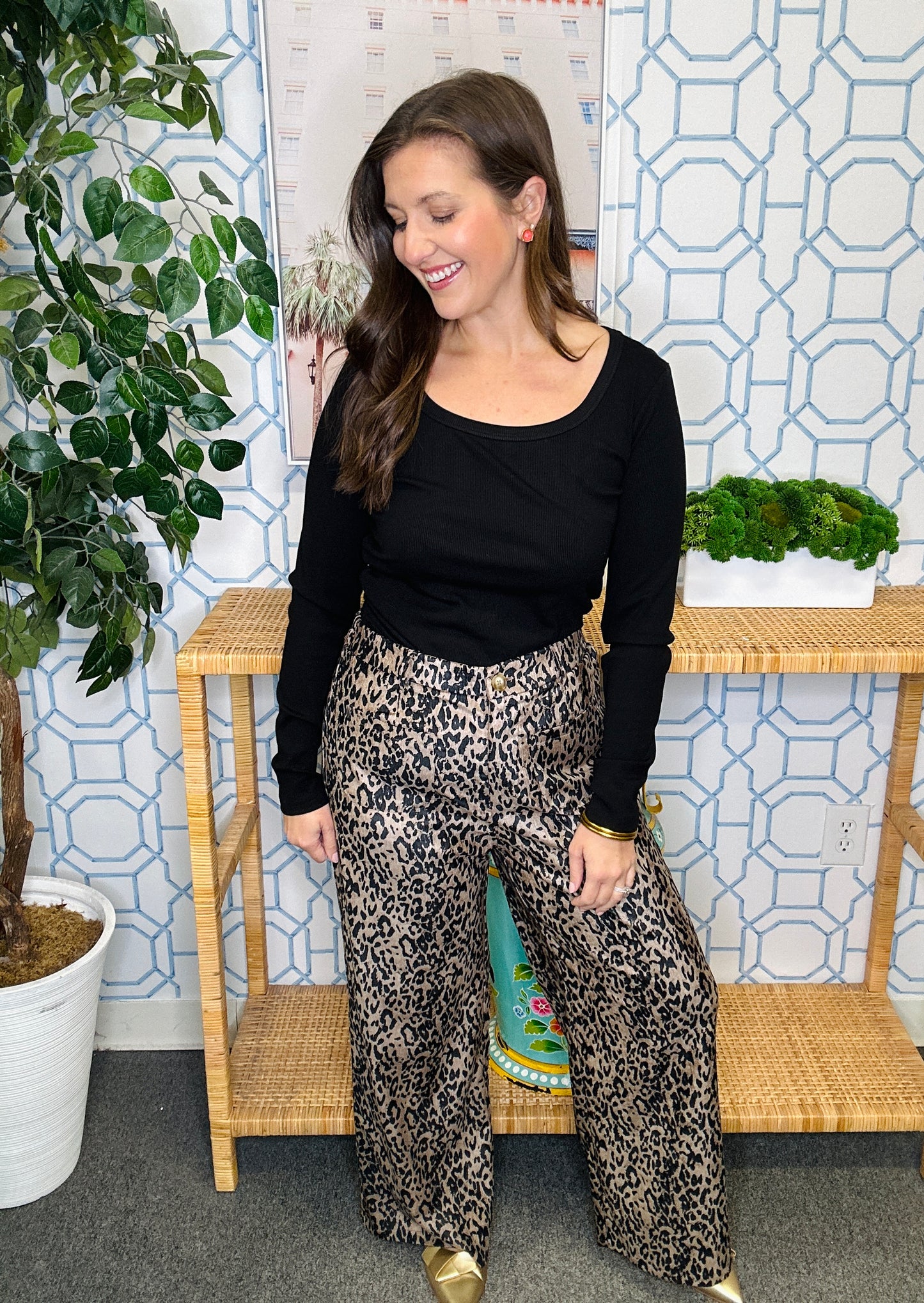 The Leo Button Pocket Pants