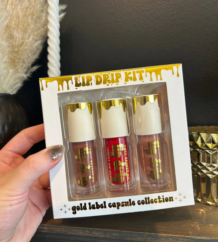 Gold Capsule Lip Drip Trio