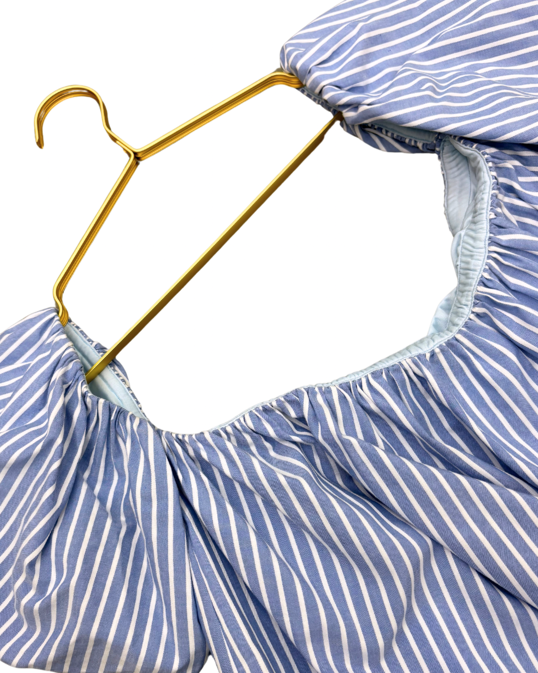 The Denim Stripe Luna Dress-AS
