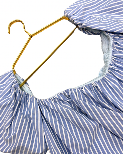 The Denim Stripe Luna Dress-AS