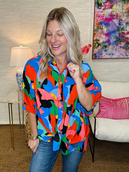 The Blooming Bliss Arizona Top - AS