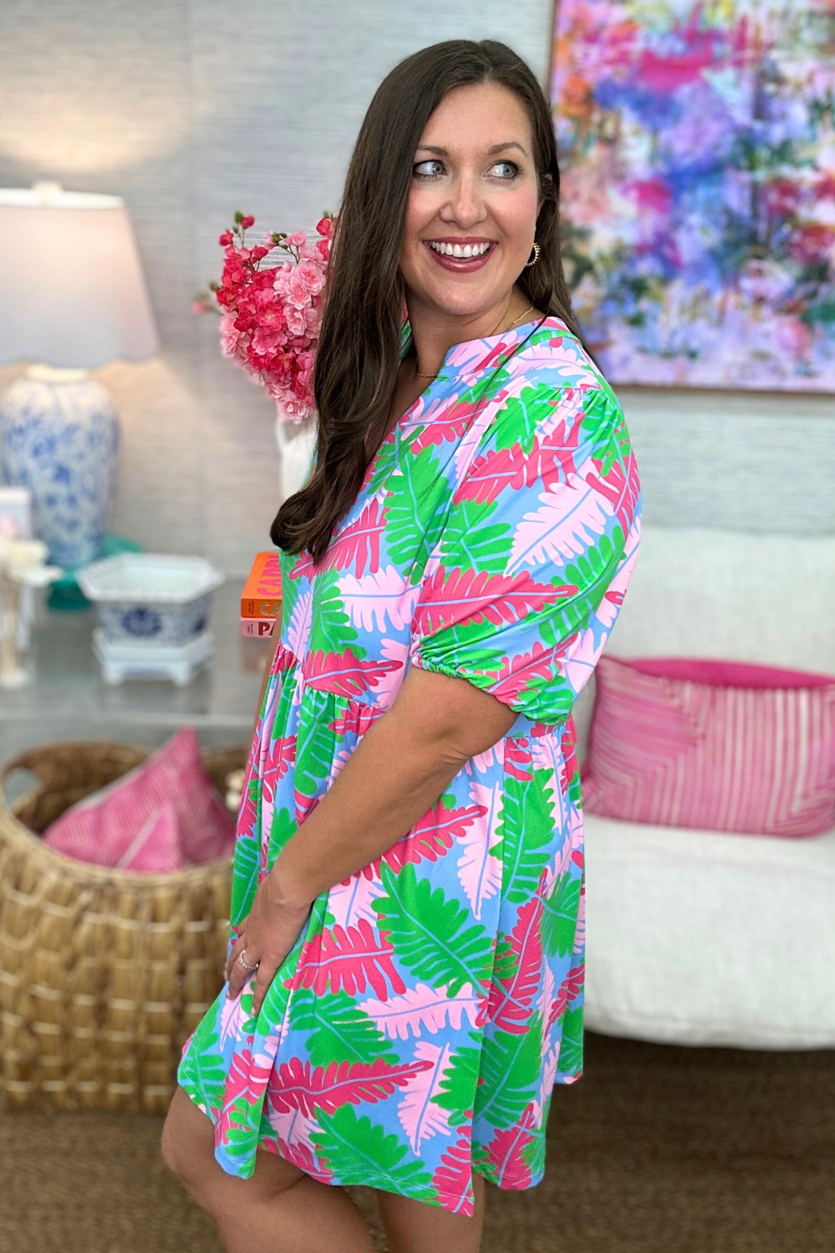 The Party Palms Dress