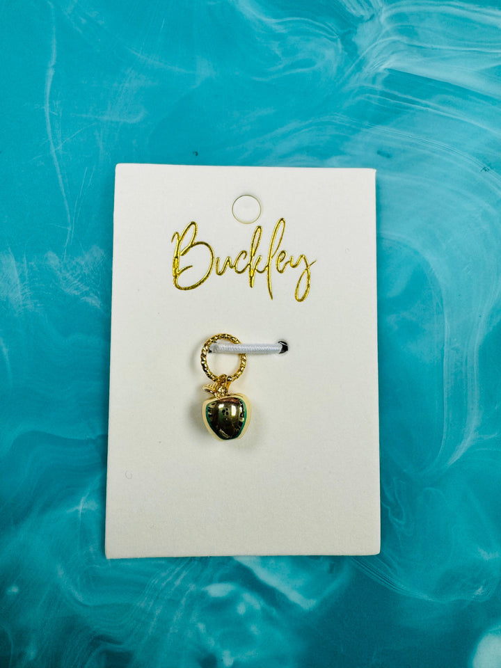 The Buckley Golden Apple Charm