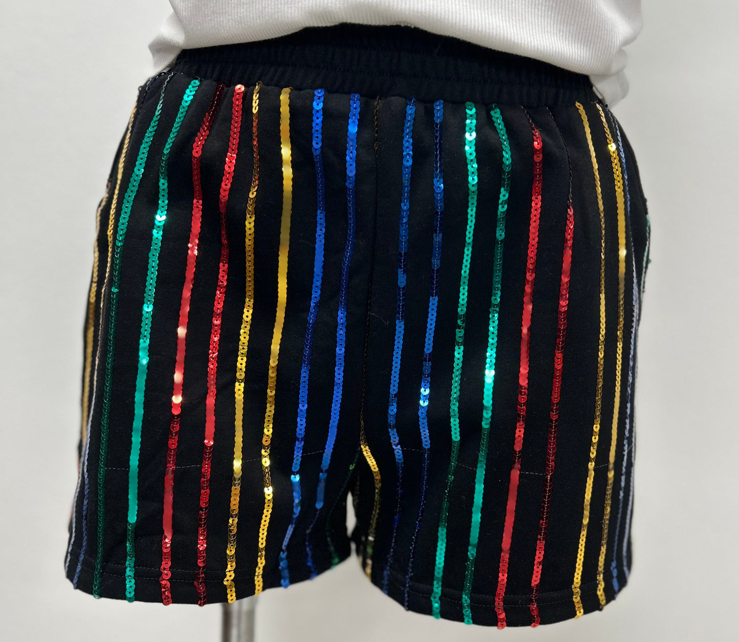 The Sparkle Shorts in Black