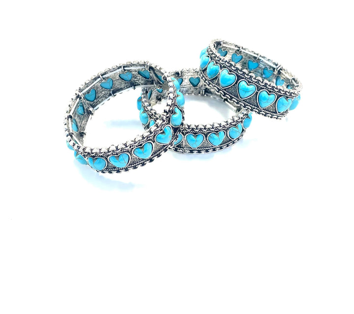 The Turq Heart Bracelet