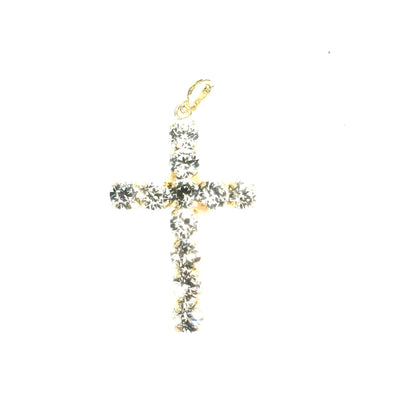 Magic Crystal Cross Charm