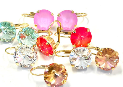 TOVA Caitlin Small Round Earrings