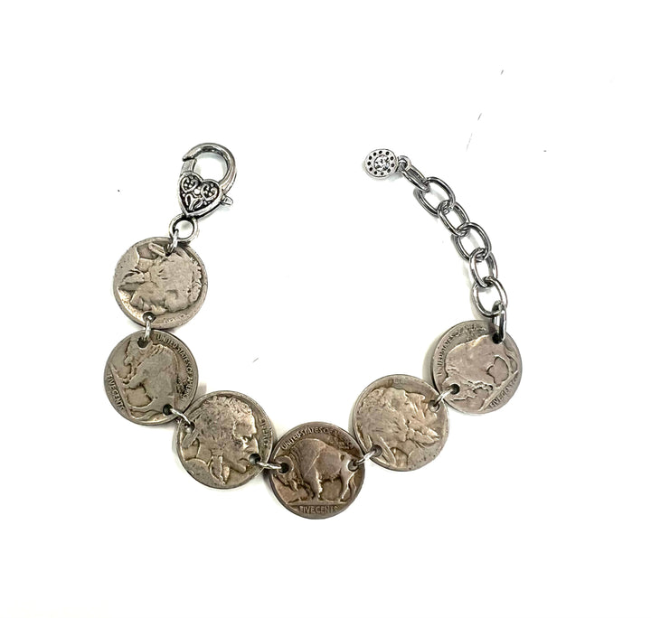 Nickled Strand Bracelet