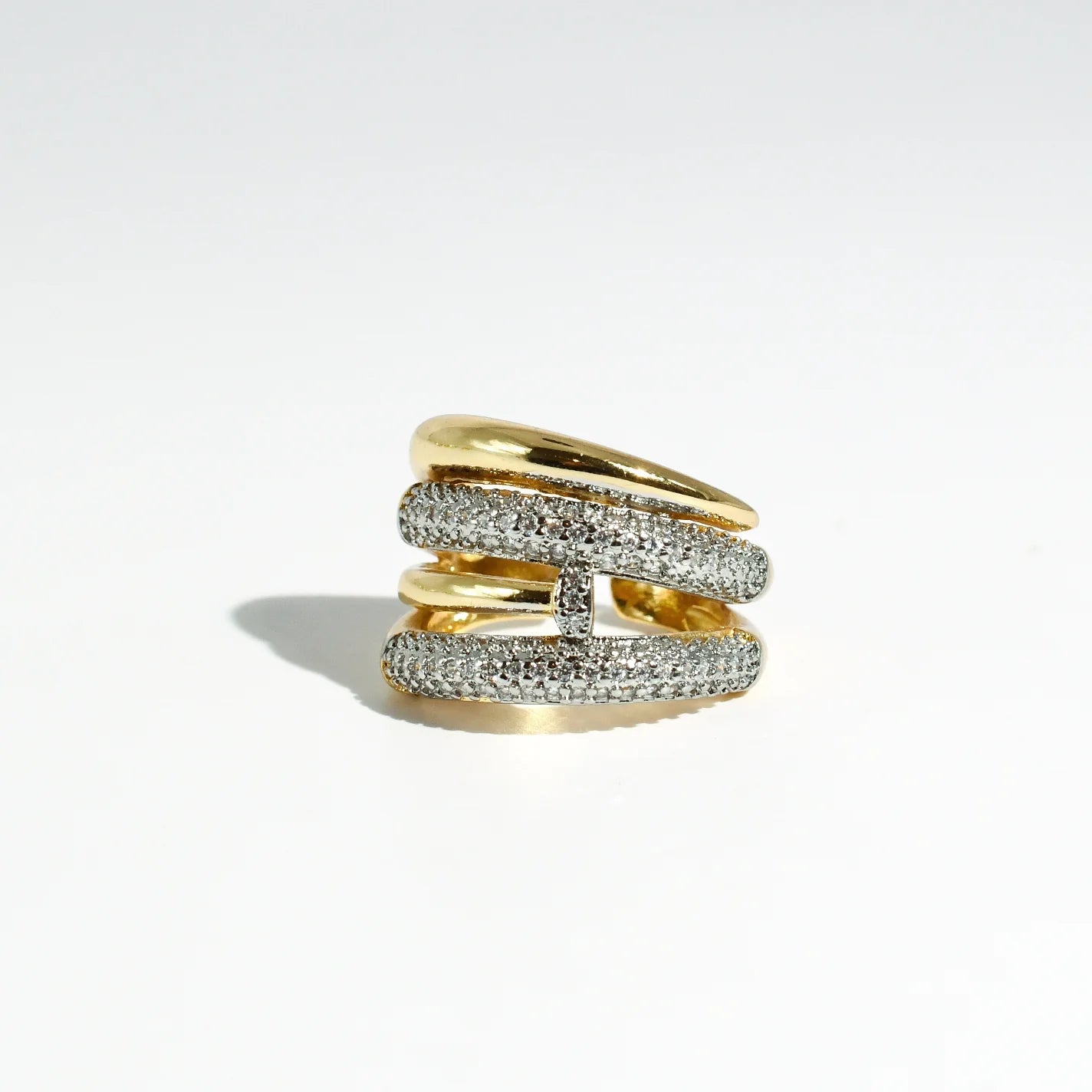 The Stacked & Stunning Ring