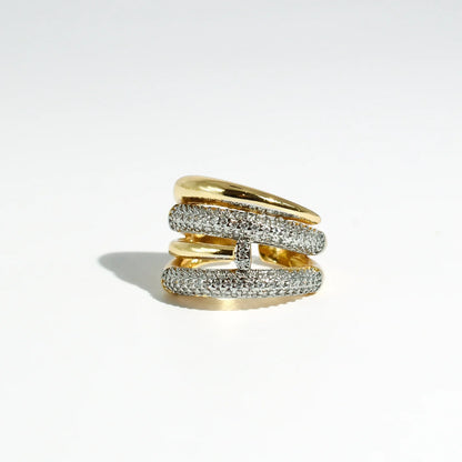 The Stacked & Stunning Ring