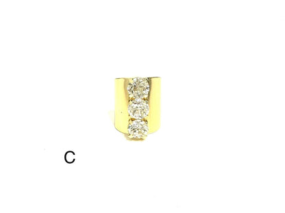 The Magic Triple Stone Ring
