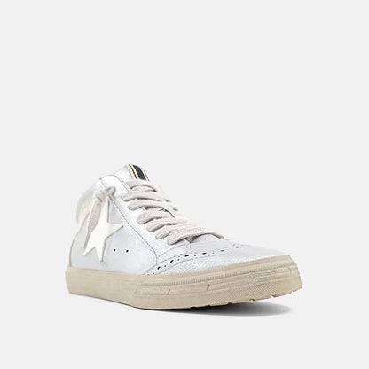 The White Silver Paulina Sneaks