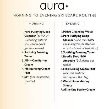 AURA Soothing Foaming Toner