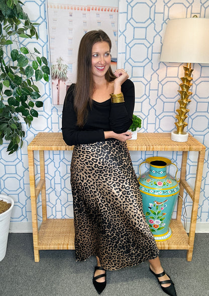 The Satin Lush Skirt