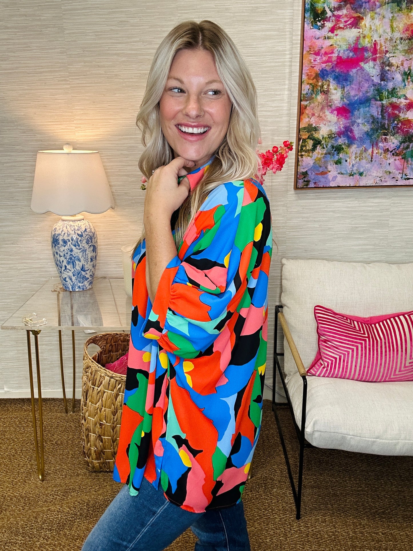 The Blooming Bliss Arizona Top - AS