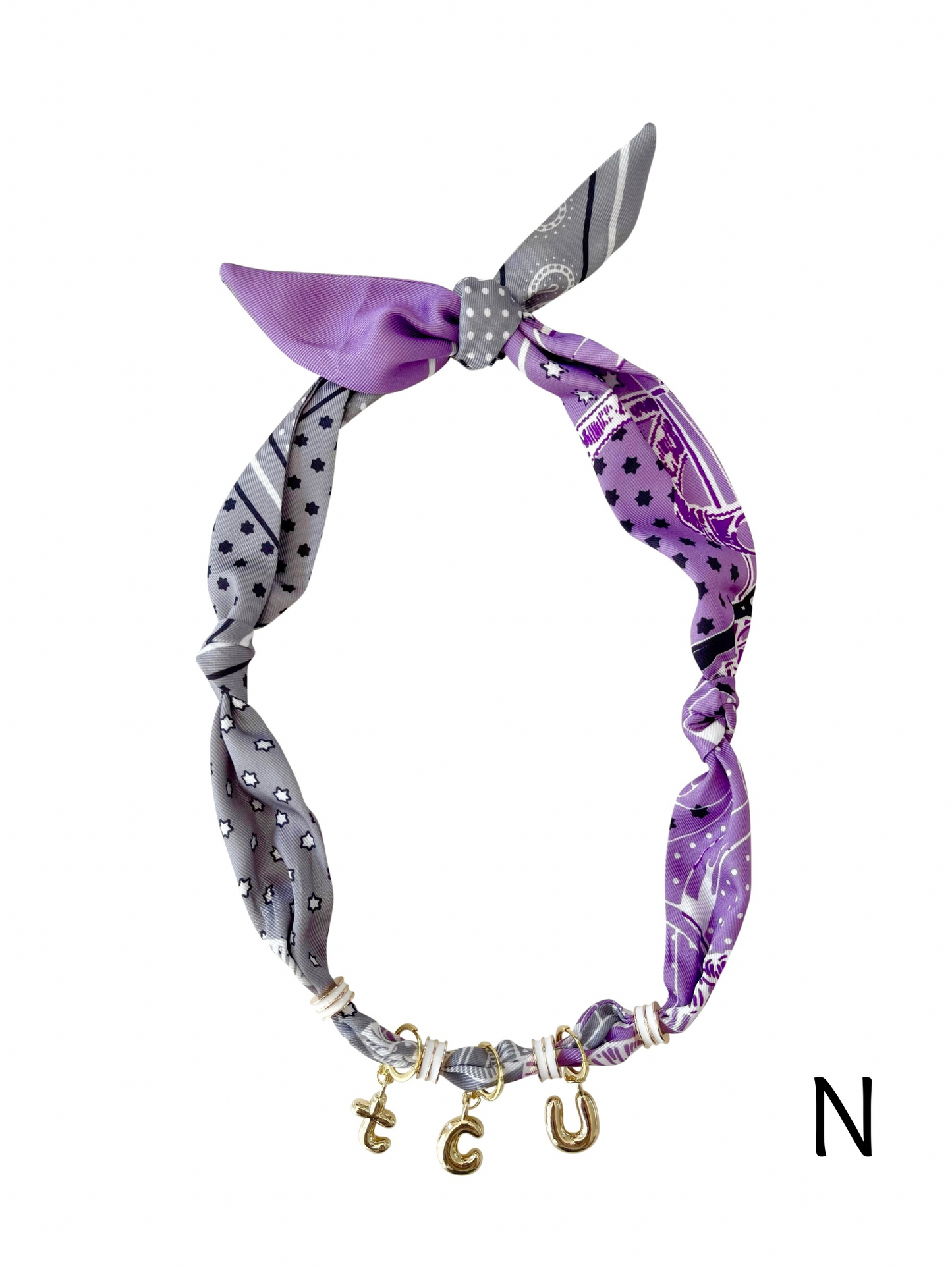 The Game Day Bubble Scarf Necklaces