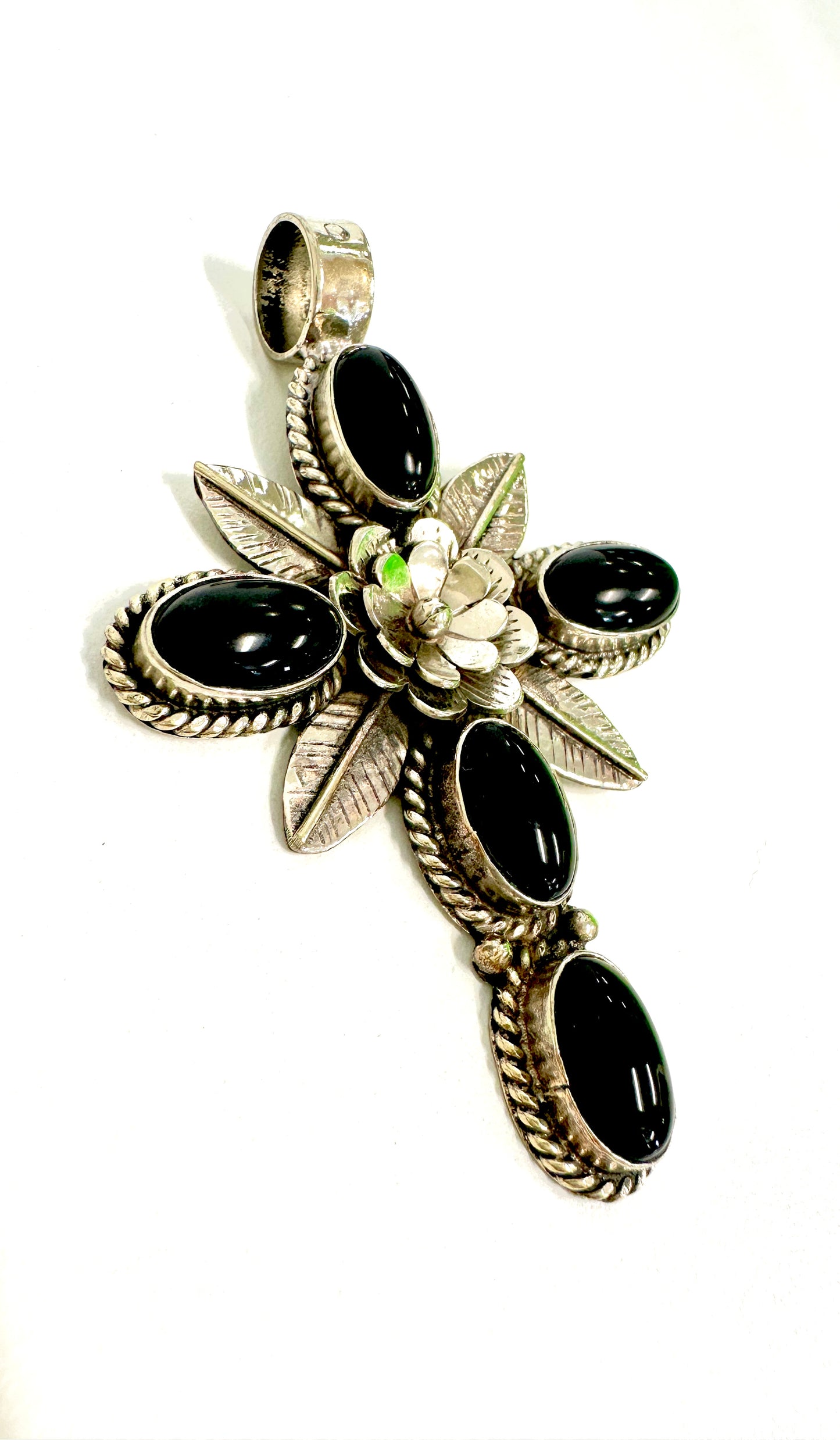 The Flower Cross Pendant