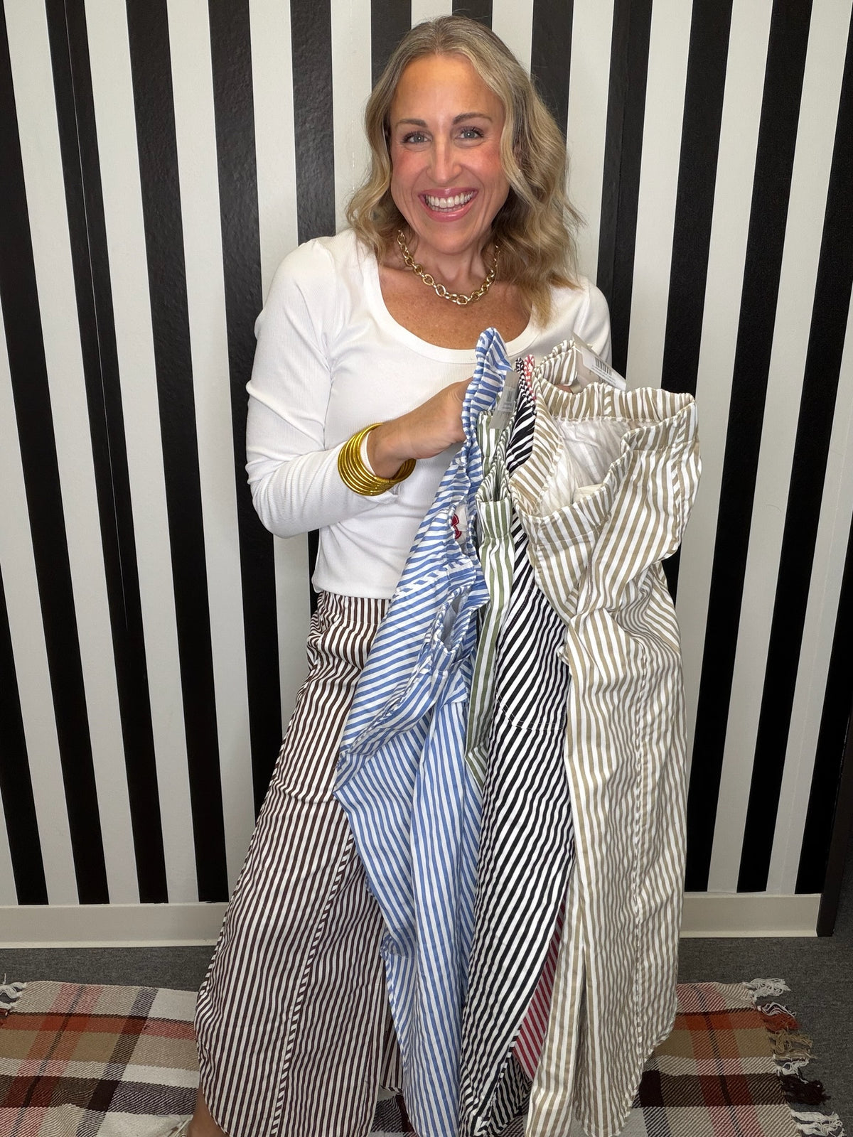 The Loverboy Striped Pants in 6 Colors