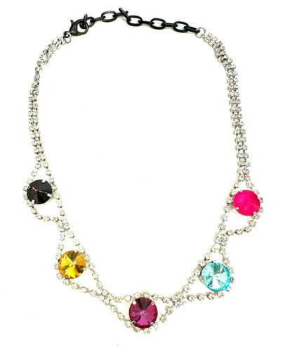 (TOVA) SIENNA Party Electrics Necklace