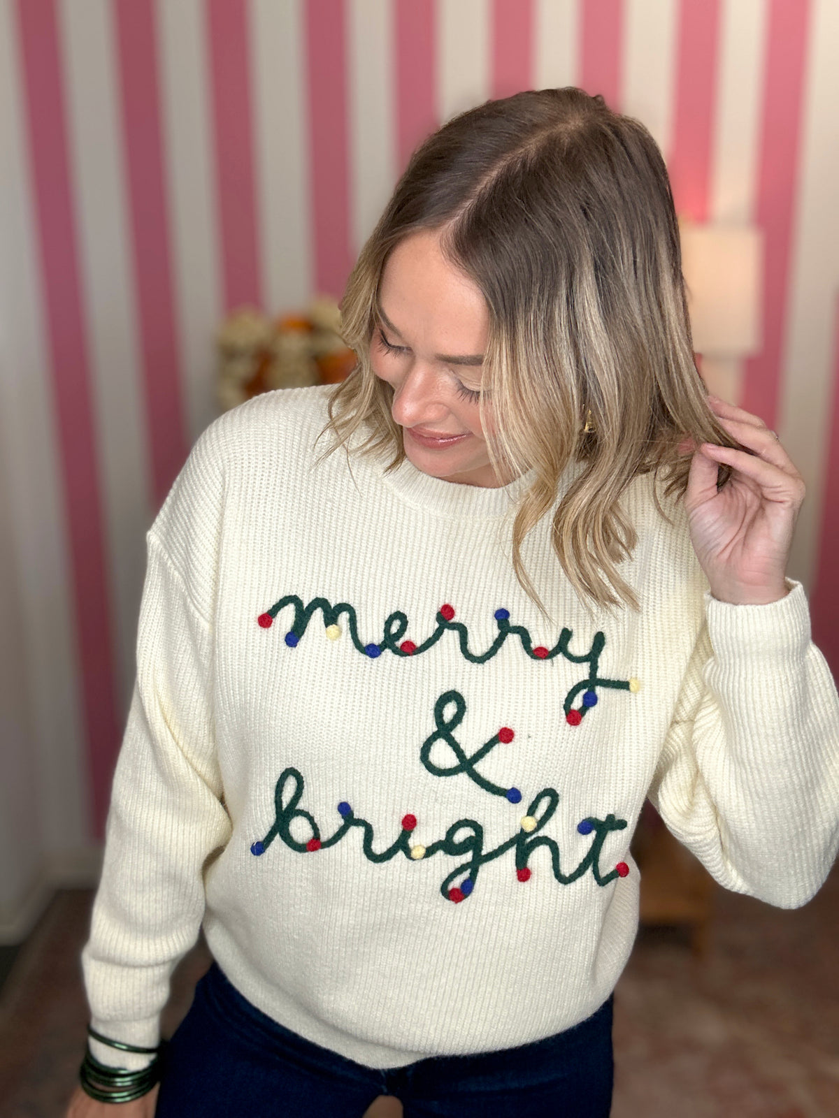The Merry Bright Lights Sweater
