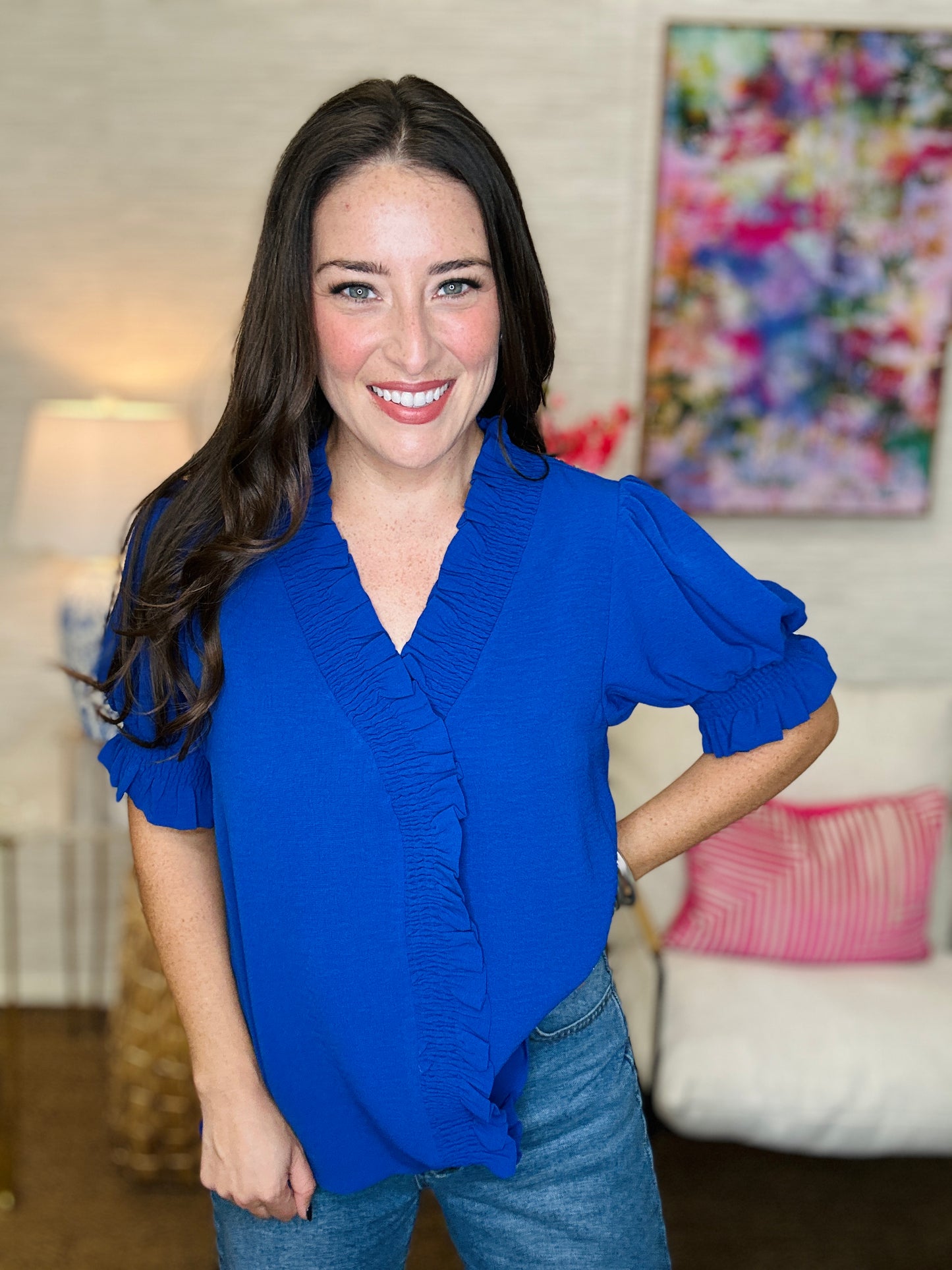 The Eliza Top-6 Colors