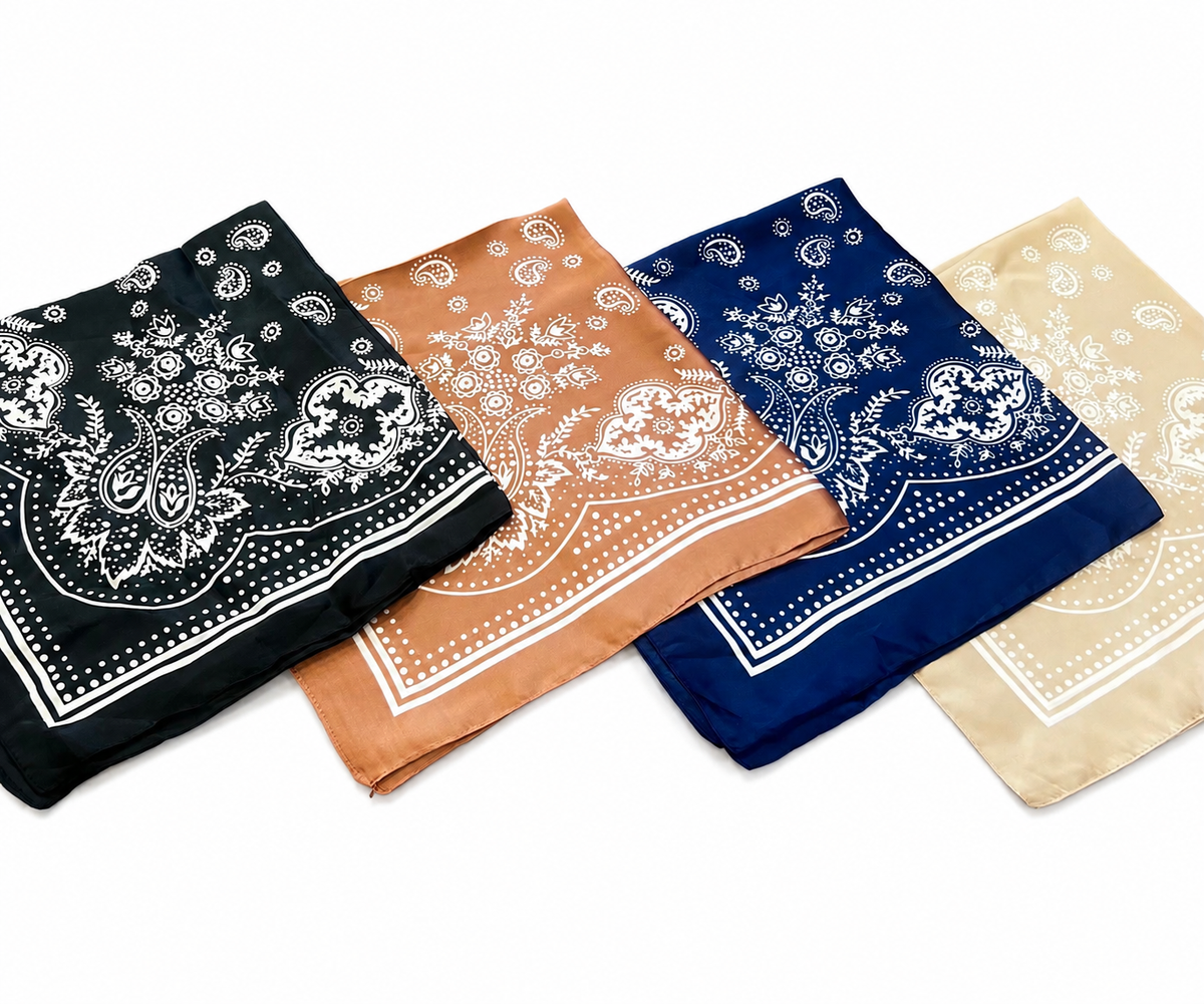 The Bandana Scarf-4 Colors