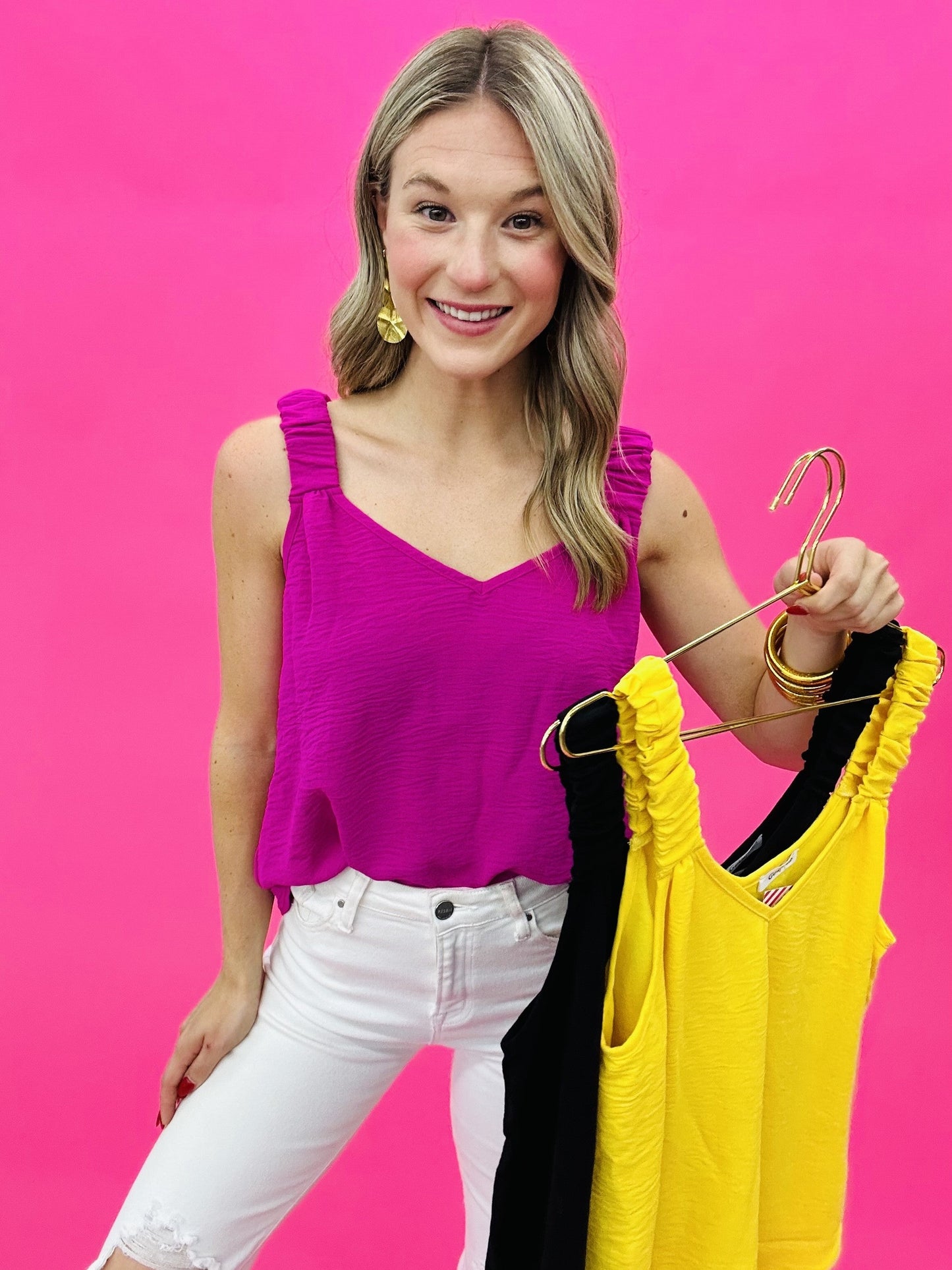 The Grecian Tank in 3 Colors/AS