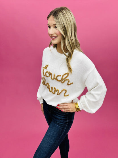 The LS Tinsel Touchdown Sweater - 4 Colors