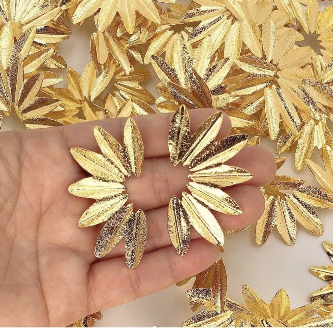 Golden Curve Earrings