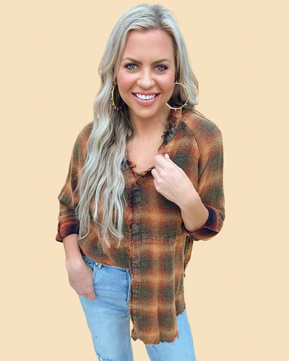The Burnt Plaid in All Sizes