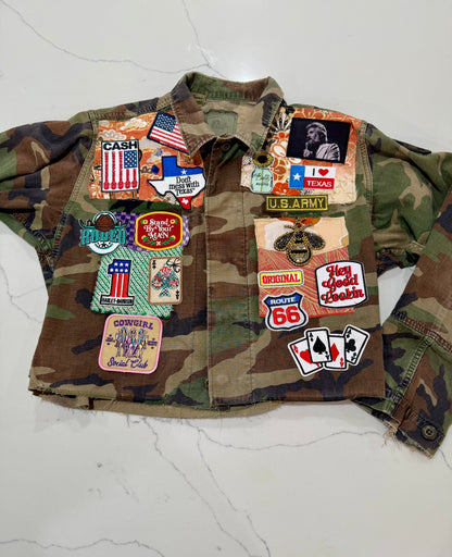 One of a Kind Vintage Camo Jackets