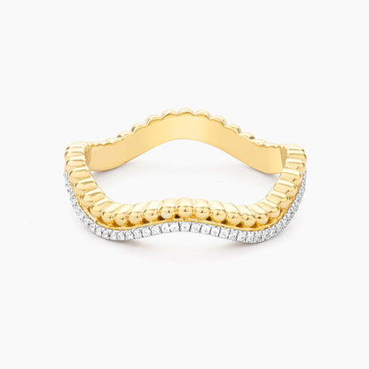 ES Wave of Life Stackable Ring