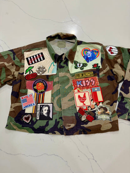 One of a Kind Vintage Camo Jackets