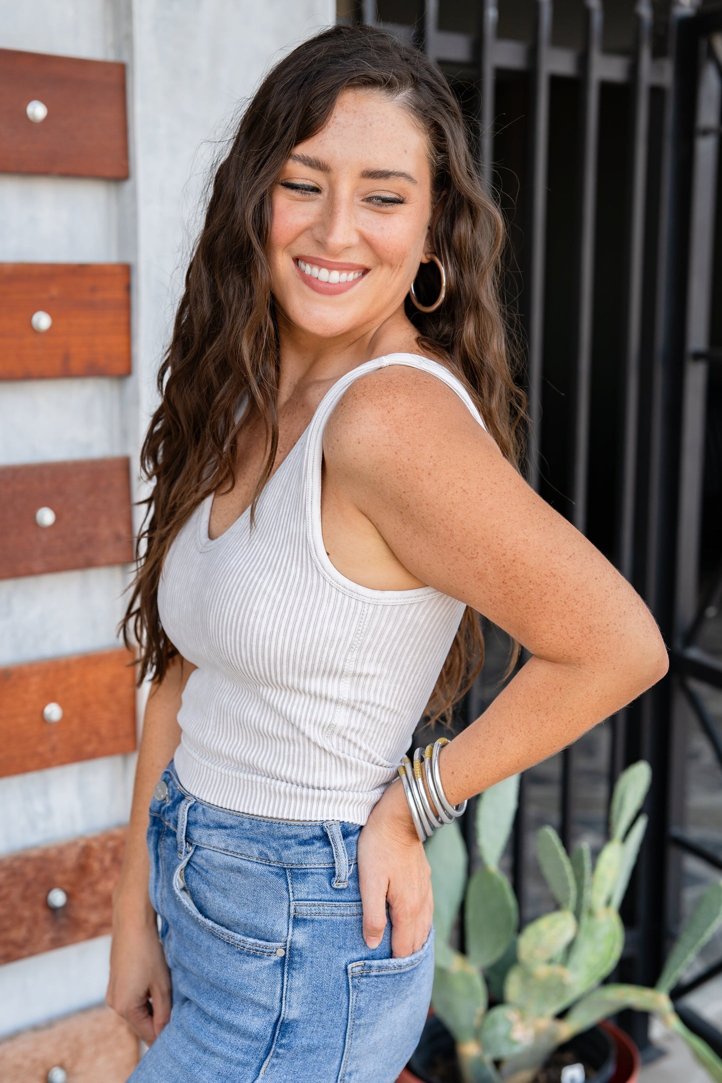 The STEAL Ribbed Tank-15 Colors