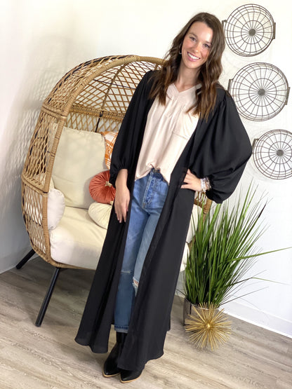 The Bubble Sleeve Duster - 3 Colors
