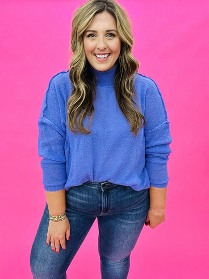 The Neon Curvy Summer Sweater-2 Colors
