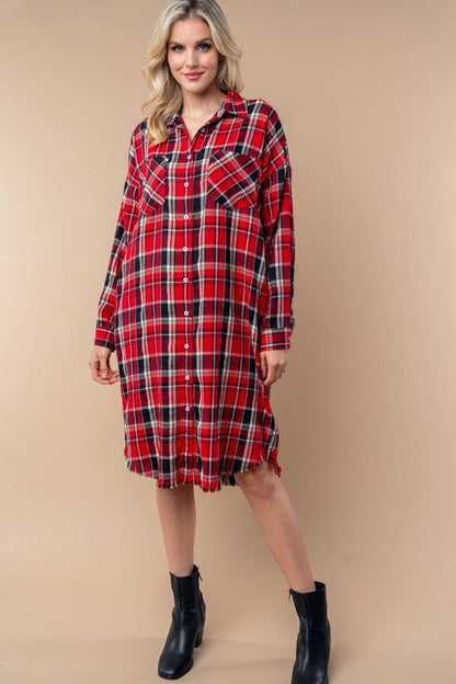 The Flannel Duster Maxi-AS