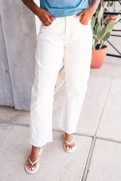 Mica Flour Barrel Jeans
