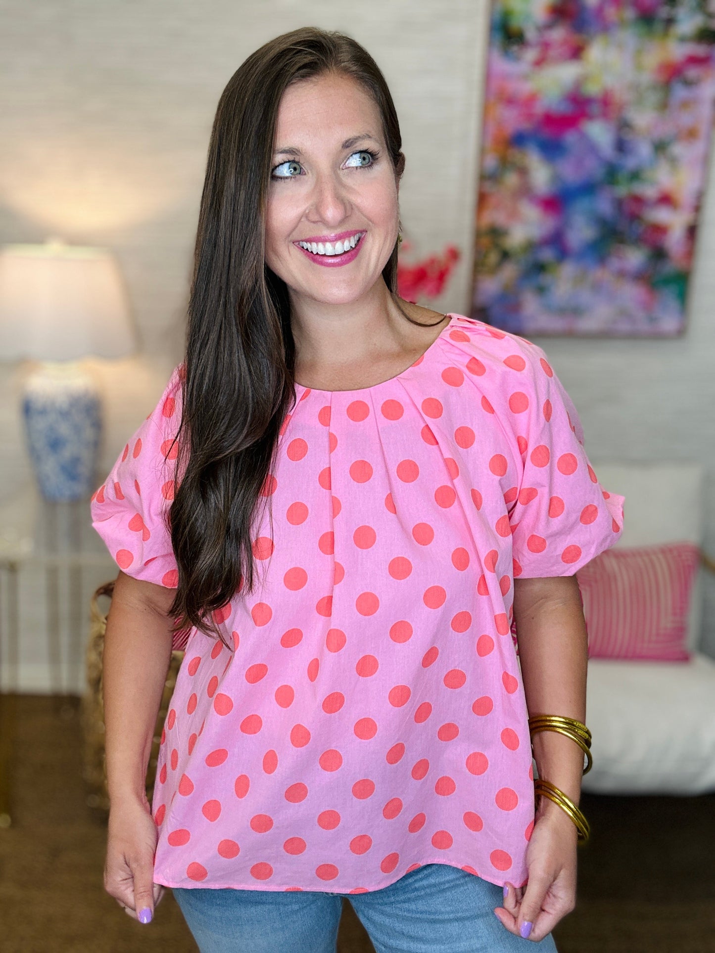 The Bubble Pleat Top