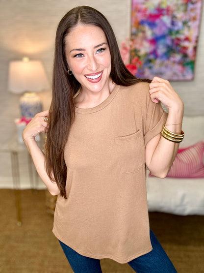 The Solid Pocket Top - 4 Colors/AS