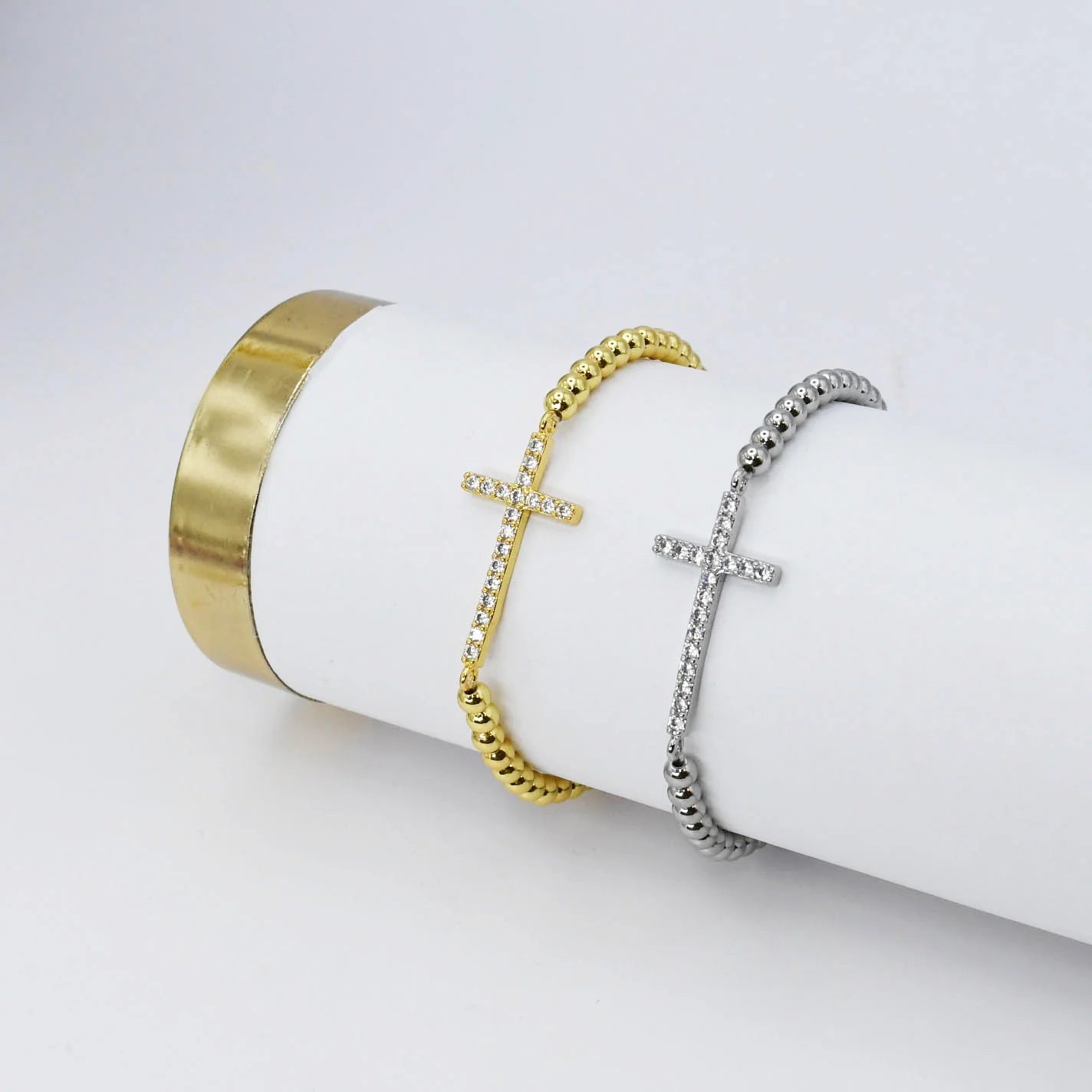 The STEAL Cross Bracelet