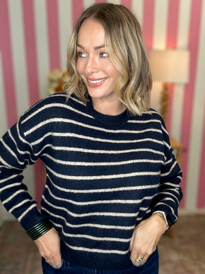 The Forum Sweater in Navy