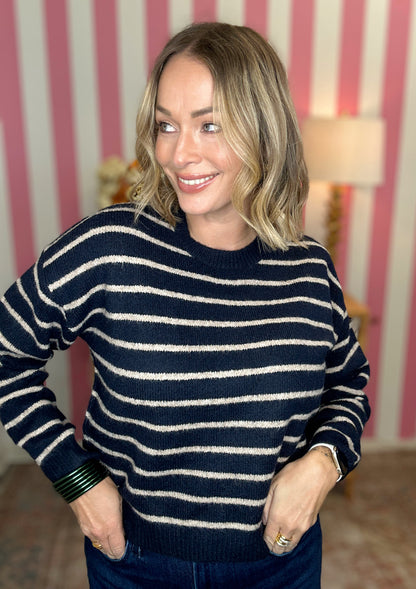 The Forum Sweater in Navy
